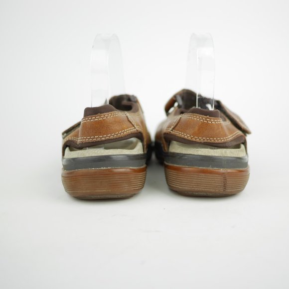 DR. MARTENS Brown leather sandals comfort shoes main image 11